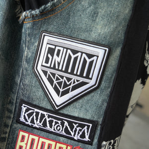 GrimmArmy Embroidered Iron-On Patch